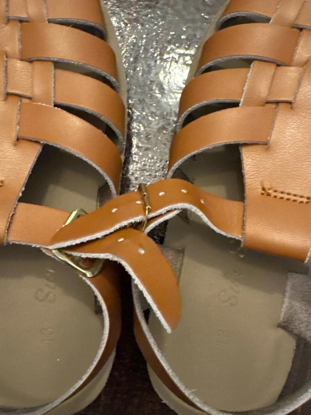 Sun San Woven Fisherman Sandals with Adjustable Strap